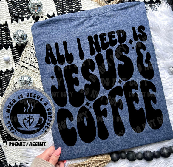 Jesus And Coffee Tee