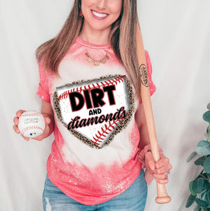 Dirt and Diamonds (Baseball) Tee