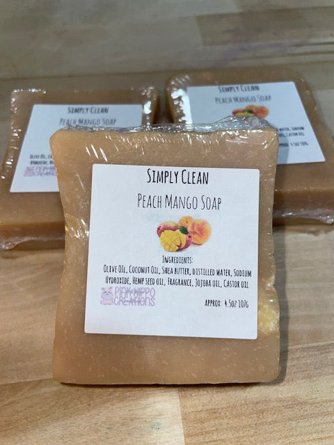 Peach Mango Handcrafted Soap