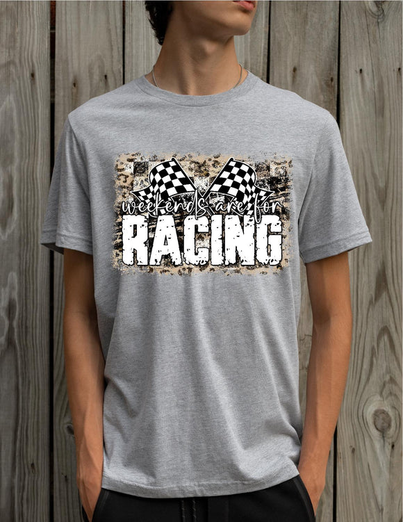 Weekends Are For Racing Tee