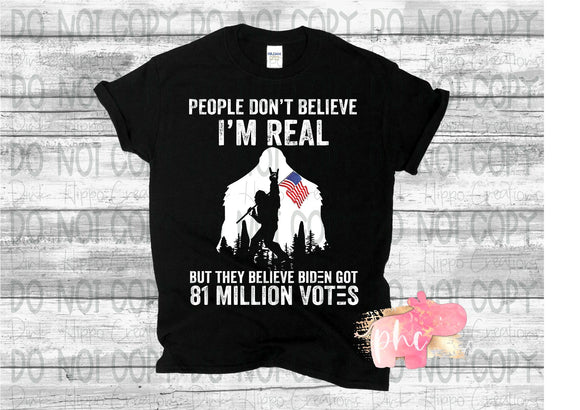 Don't Believe I'm Real Tee