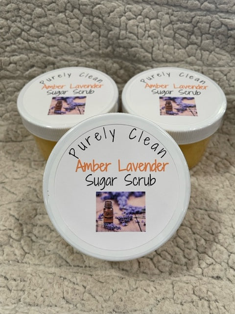 Amber Lavender Sugar Scrub