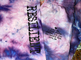 Resilient Purple Hand Dyed Jogger Set