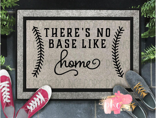 No Base Like Home Doormat