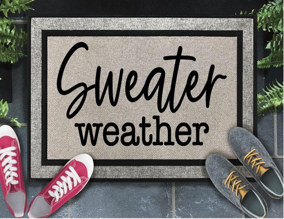 Sweater Weather Doormat